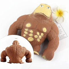 RRSDJJ glue-sand-filled gorilla shows unique texture for sensory play