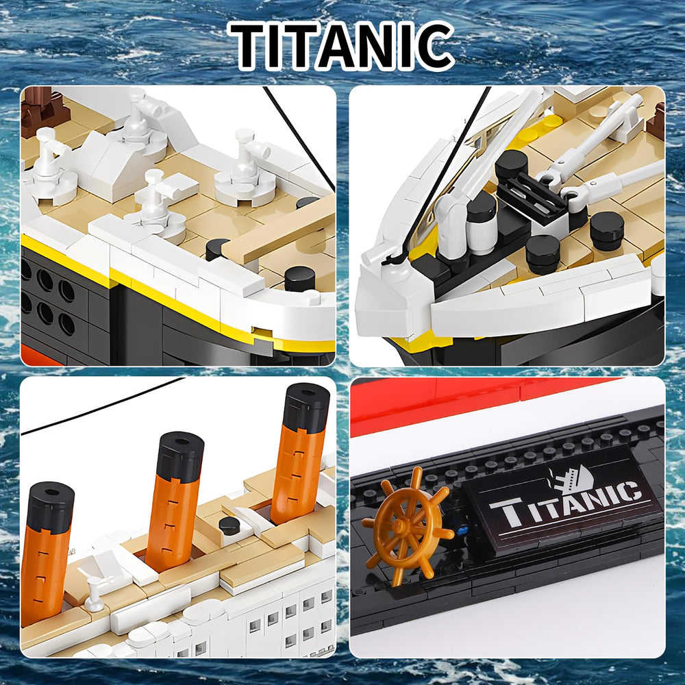 RSDHFLY Titanic kit packaging is gift-ready for birthdays and holidays