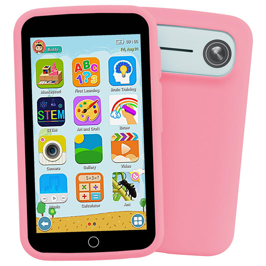 Rseaay Kids Phone 3.97-inch touchscreen enabling interactive learning on the go.
