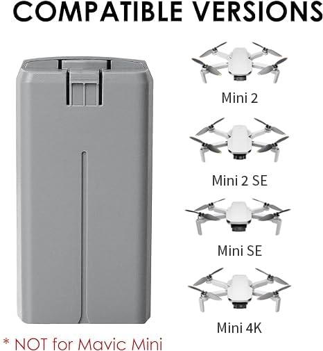 rszfnjxry intelligent flight battery for DJI Mini SE supports reliable flights and quick swaps