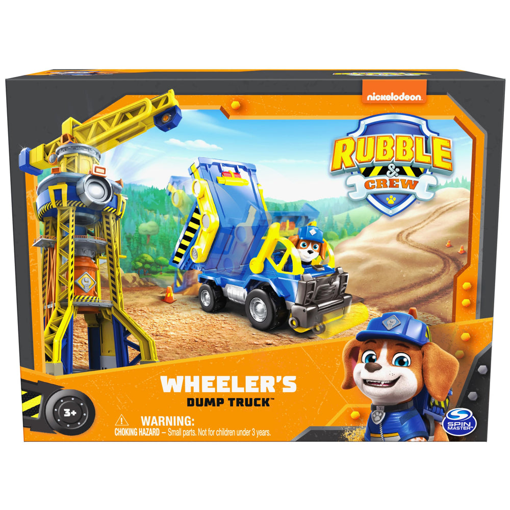 Rubble & Crew preschool toy fosters sensory exploration and pretend play.