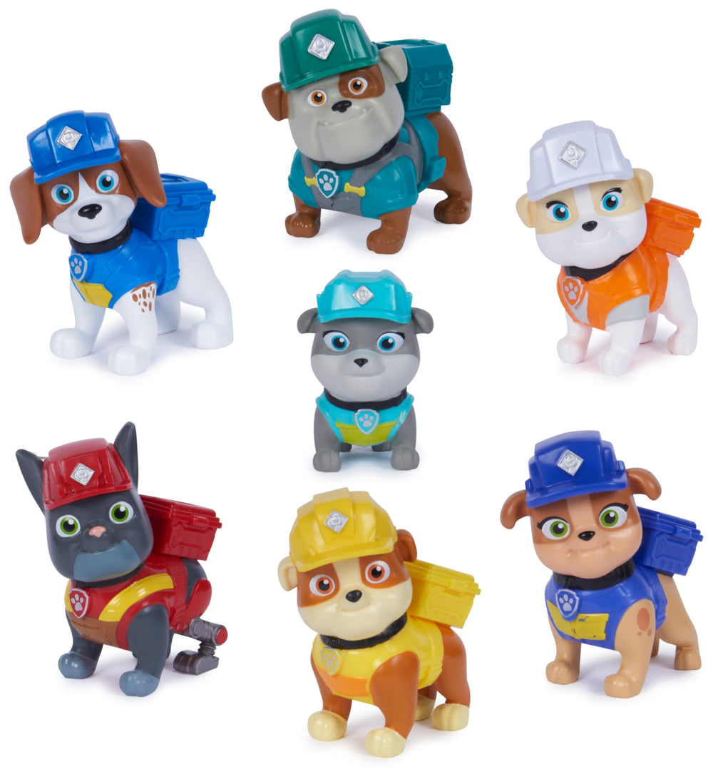 Rubble & Crew Rubble figure with authentic uniform for imaginative play.