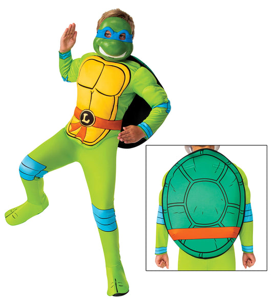 Rubies Leonardo shell accessory adds realistic turtle shell touch for pretend battles