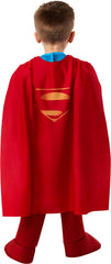 Rubies Superman toddler back closure for easy dressing and secure fit
