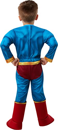 Rubies Superman toddler boot tops complete the heroic costume