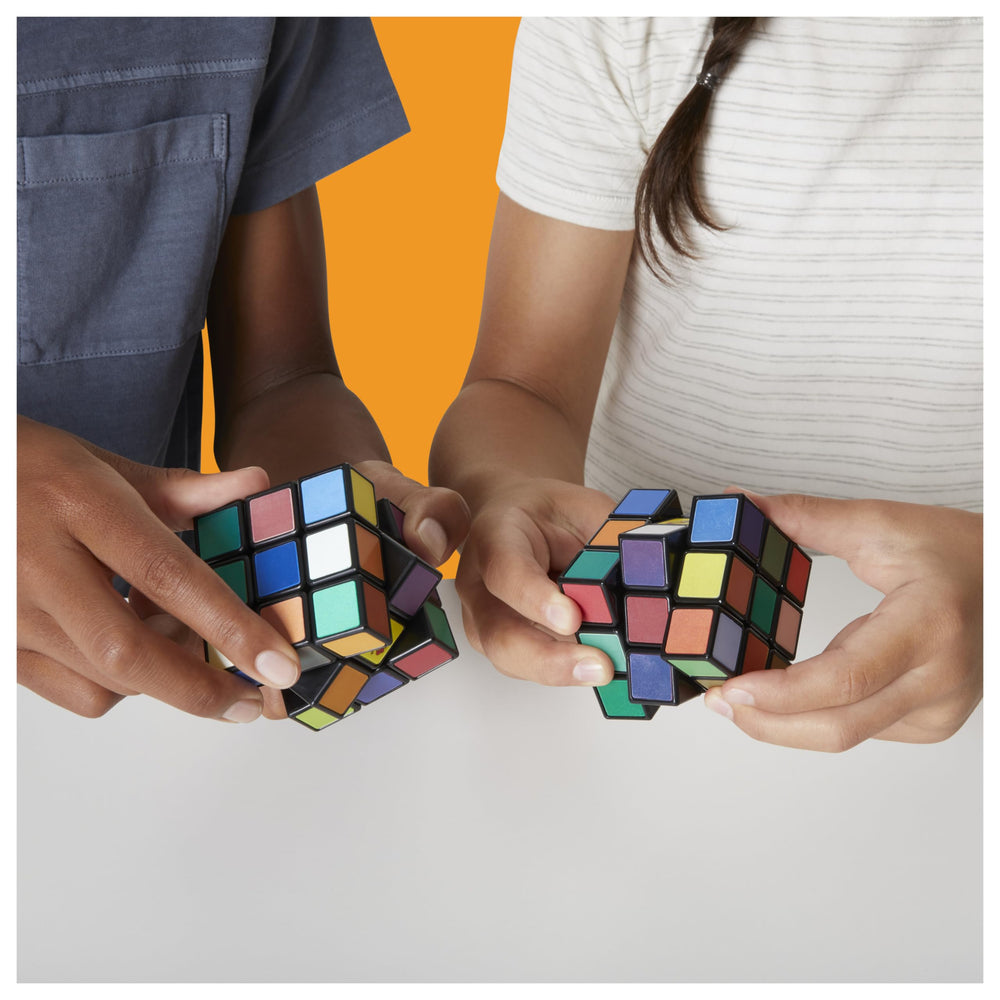 Rubik's Impossible Cube 3x3 smooth rotation supports confident grip.