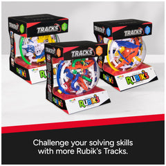Rubik's Tracks 150 3D maze fosters spatial reasoning through hands-on play.