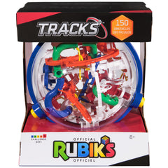 Rubik's Tracks 150 sphere in action, a tactile challenge for focus.