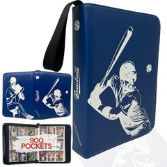 Rucher baseball card binder exterior with action-packed cover art for display.
