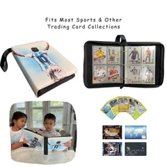 Rucher 55 removable sleeves keep cards organized and easy to flip.