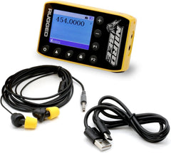 Rugged Radios Nitro Bee front view, compact race receiver for quick channel access and reliability.