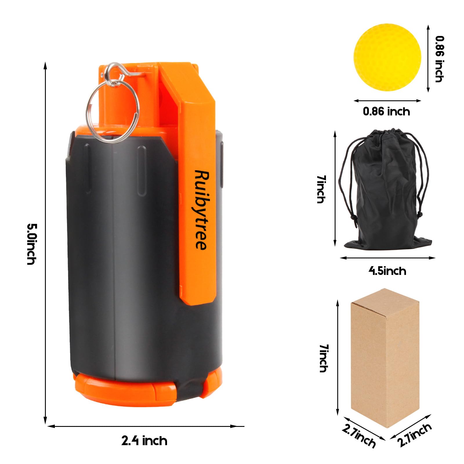 Pocket-friendly design enables stealthy, portable Nerf battles.