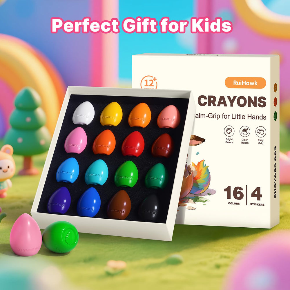 RuiHawk Gift-Ready Crayon Set makes a thoughtful art gift.