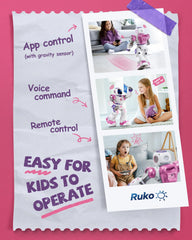 Ruko 1088 ABS material close-up emphasizes safe, skin-friendly construction.