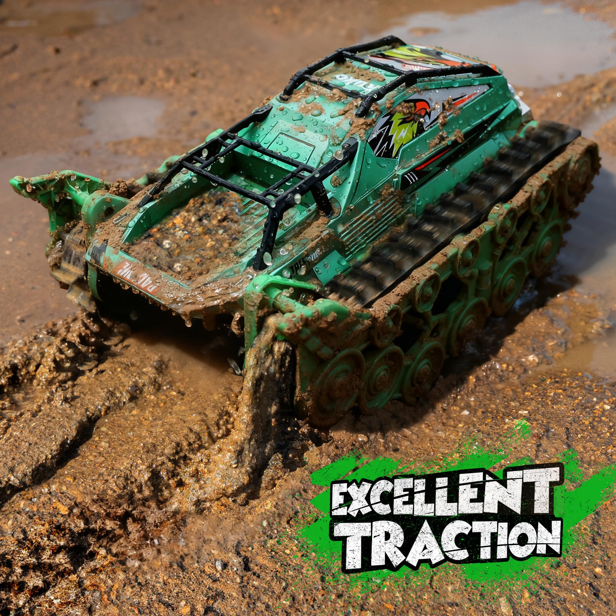 Ruko 1604 durable ABS shell withstands bumps and splashes.