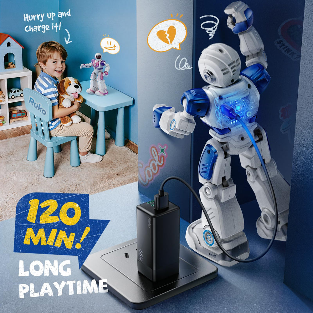 Ruko 6088 colorful LED dance show enhances kids' fun.