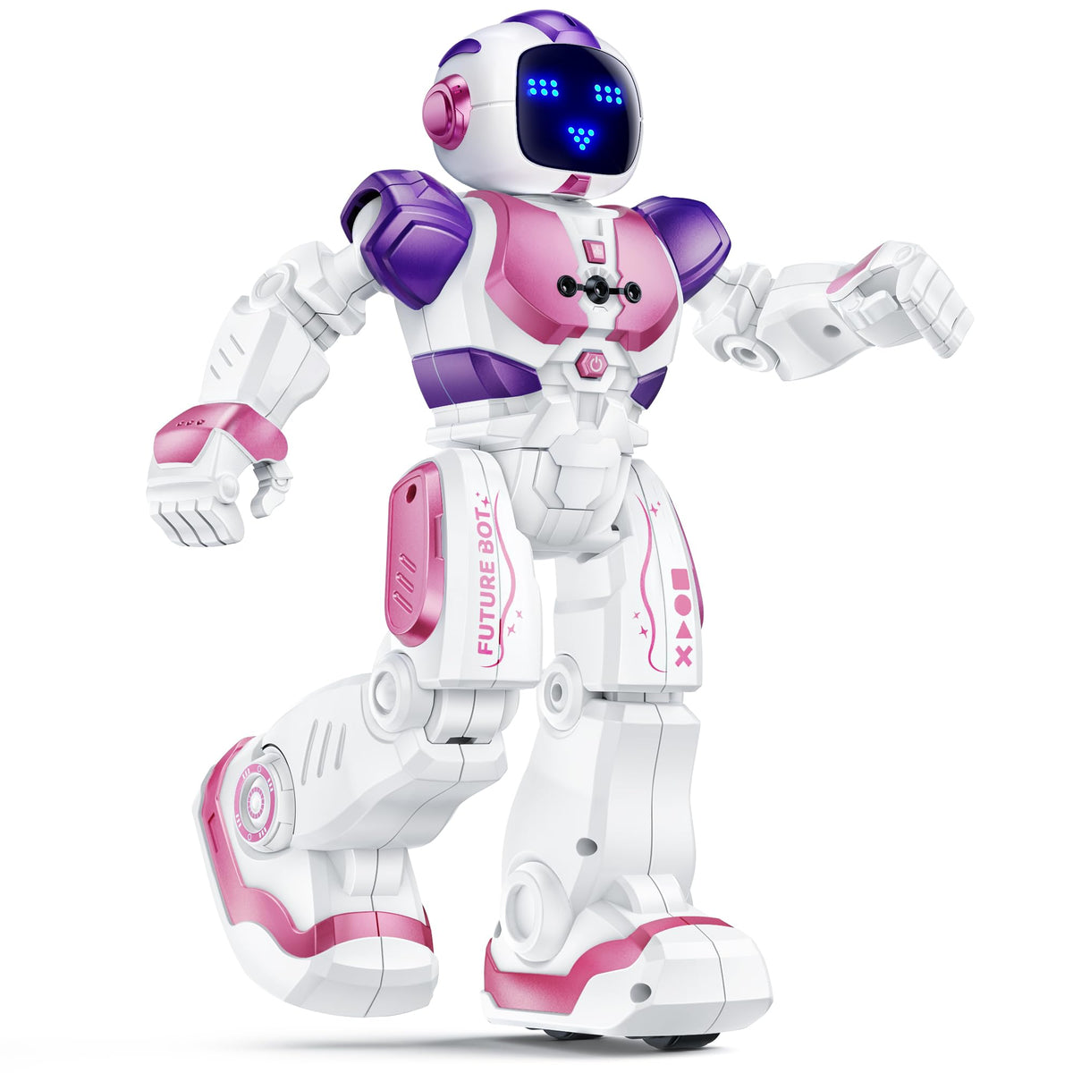 Ruko 6088 dancing robot responds to hand-gesture control for engaging play.