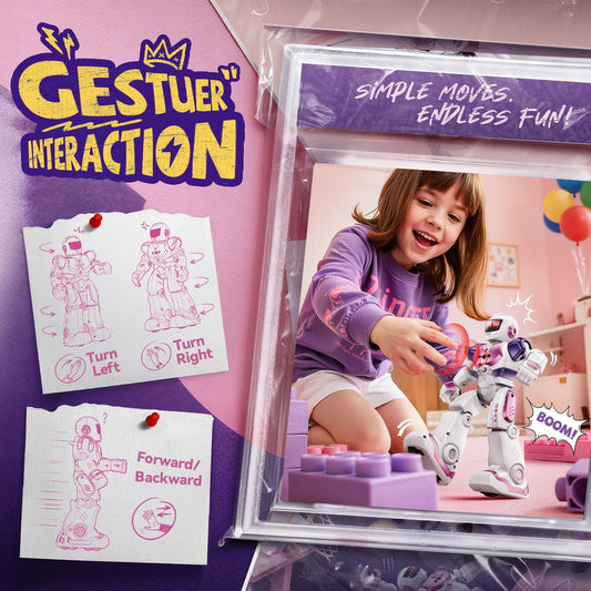 Ruko 6088 RC robot sings and dances to engage kids during playtime