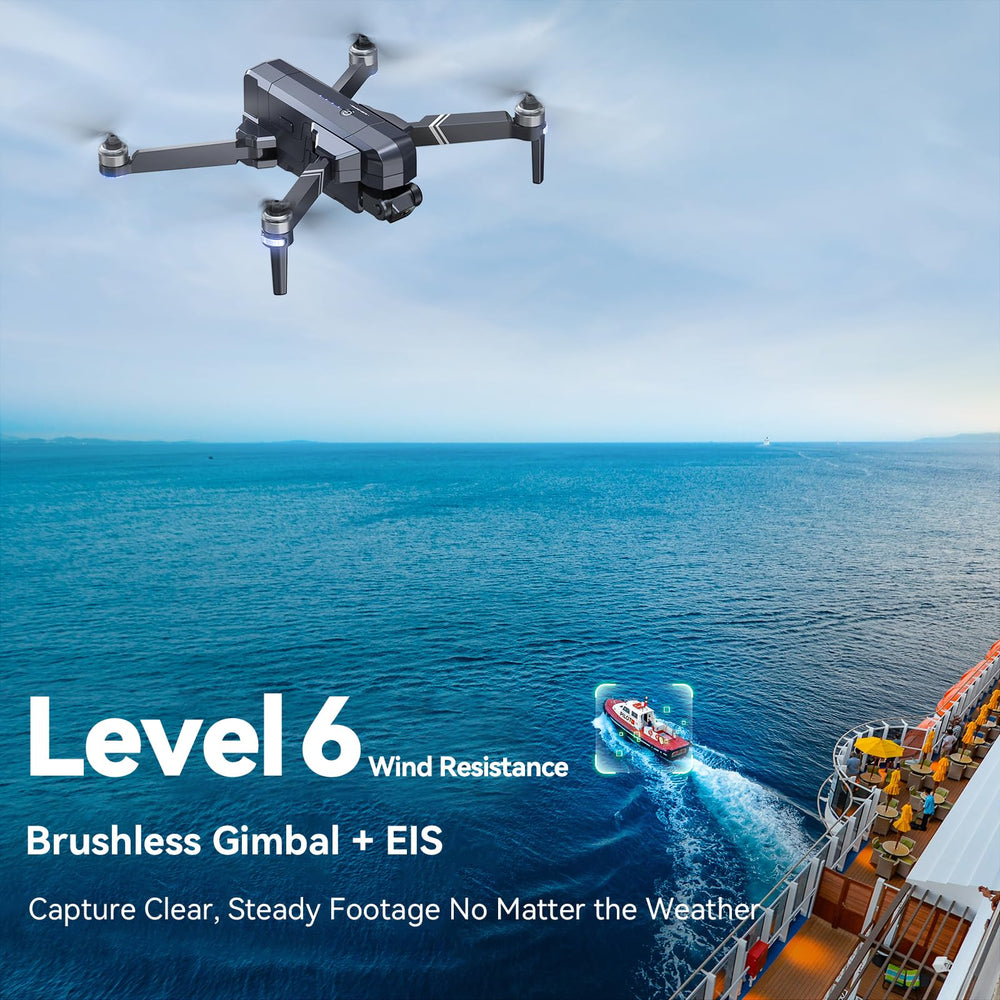 Ruko F11GIM2 GPS smart return helps recover the drone safely.