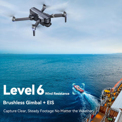 Ruko F11GIM2 GPS smart return helps recover the drone safely.