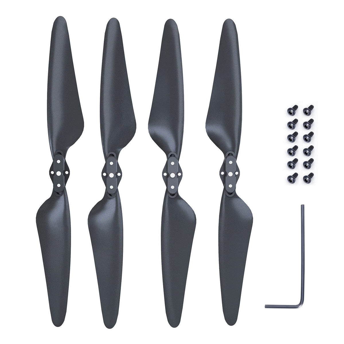 Ruko F11Pro foldable propeller blades for smoother flights and fast field swaps.