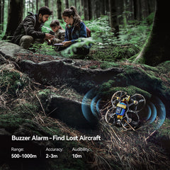 Ruko R111S GPS tracker mounted on a drone for real-time tracking.