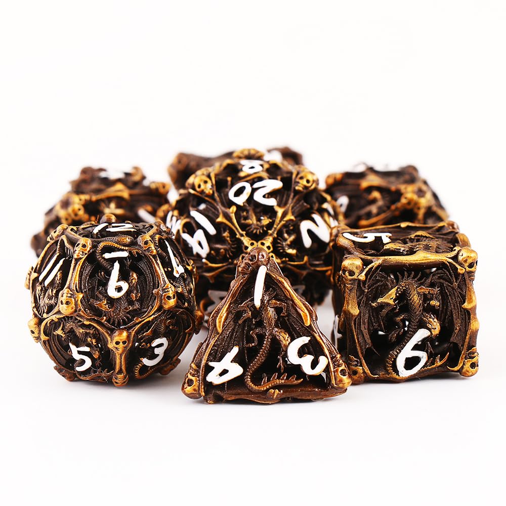 RUNDIAN hollow-design dice emphasize balanced feel and crisp rolls