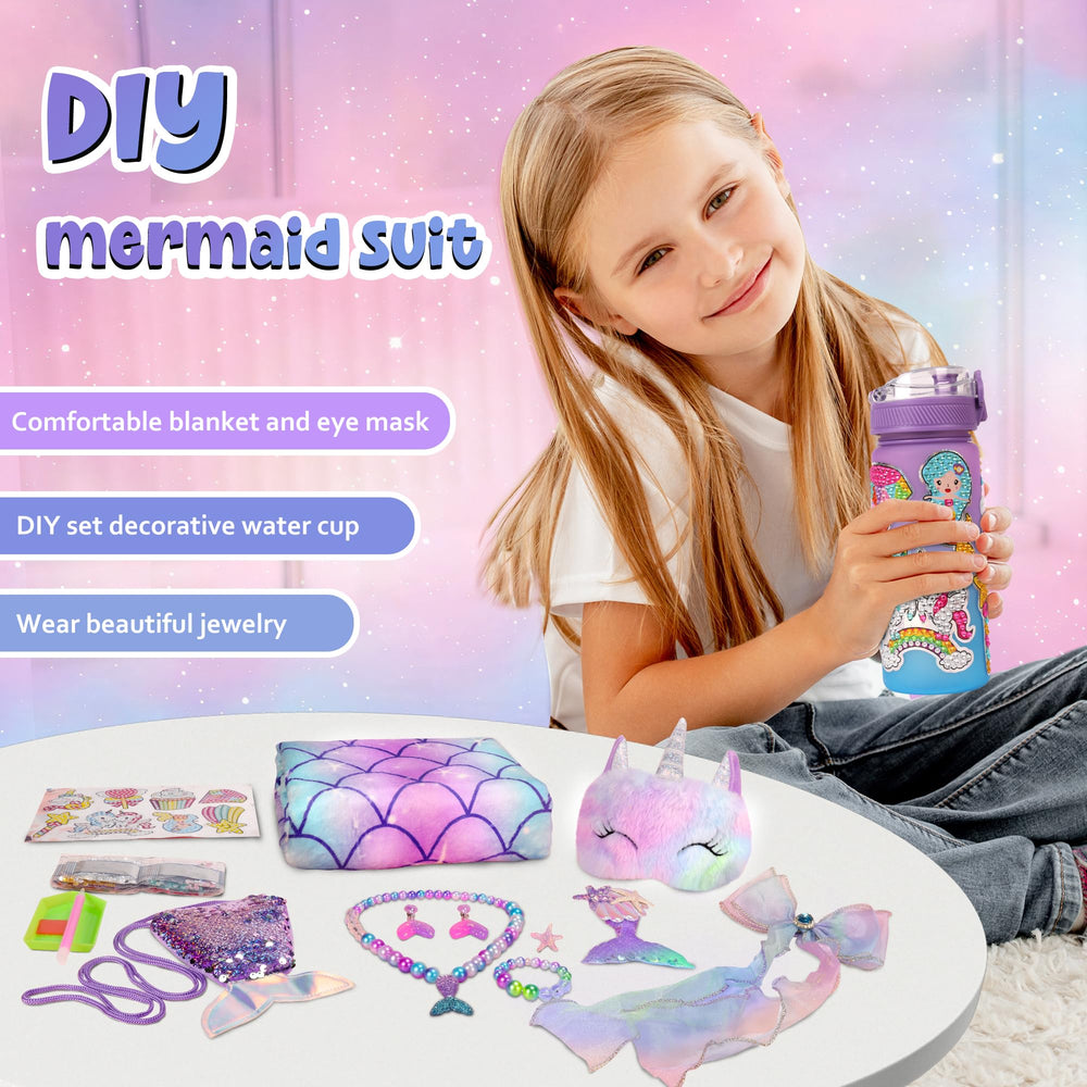 Runeaoys Diamond Art Kits spark creativity with unicorns and mermaids themes