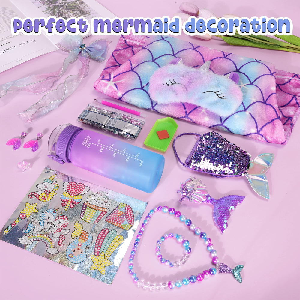 Runeaoys Gift Pack provides a complete mermaid toy experience for birthdays