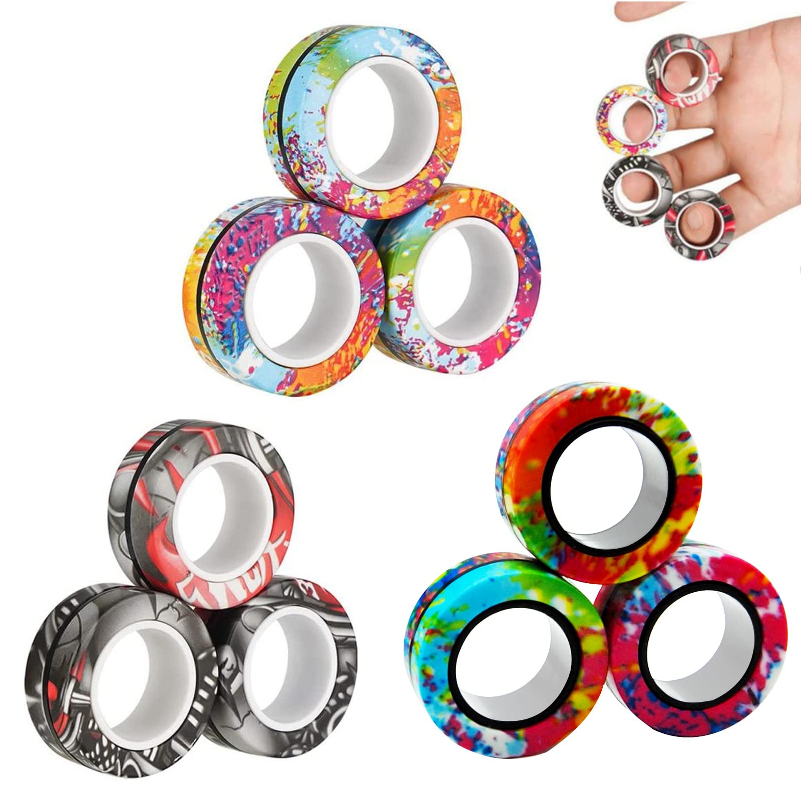 RURING Classroom prize with magnetic fidget play for kids.