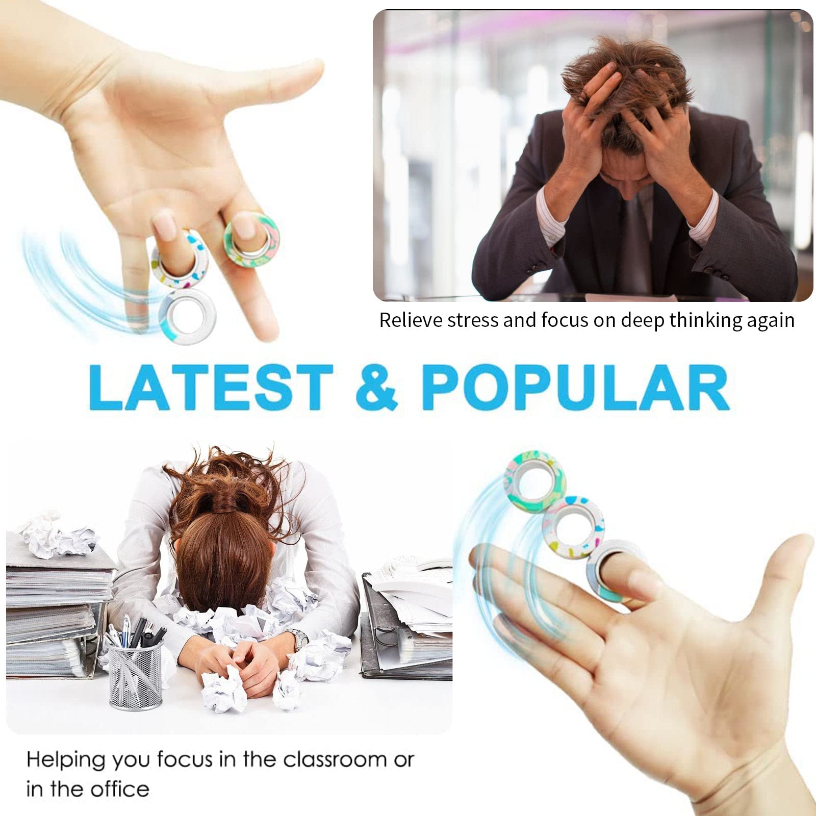 RURING Gift-ready fidget toy for birthdays, holidays, and party favors.