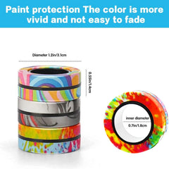 RURING Magnetic rings fidget toy in hand shows smooth spin and calming focus.