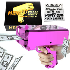 RUVINCE Money Gun top cover open, quick reload setup for seamless action scenes