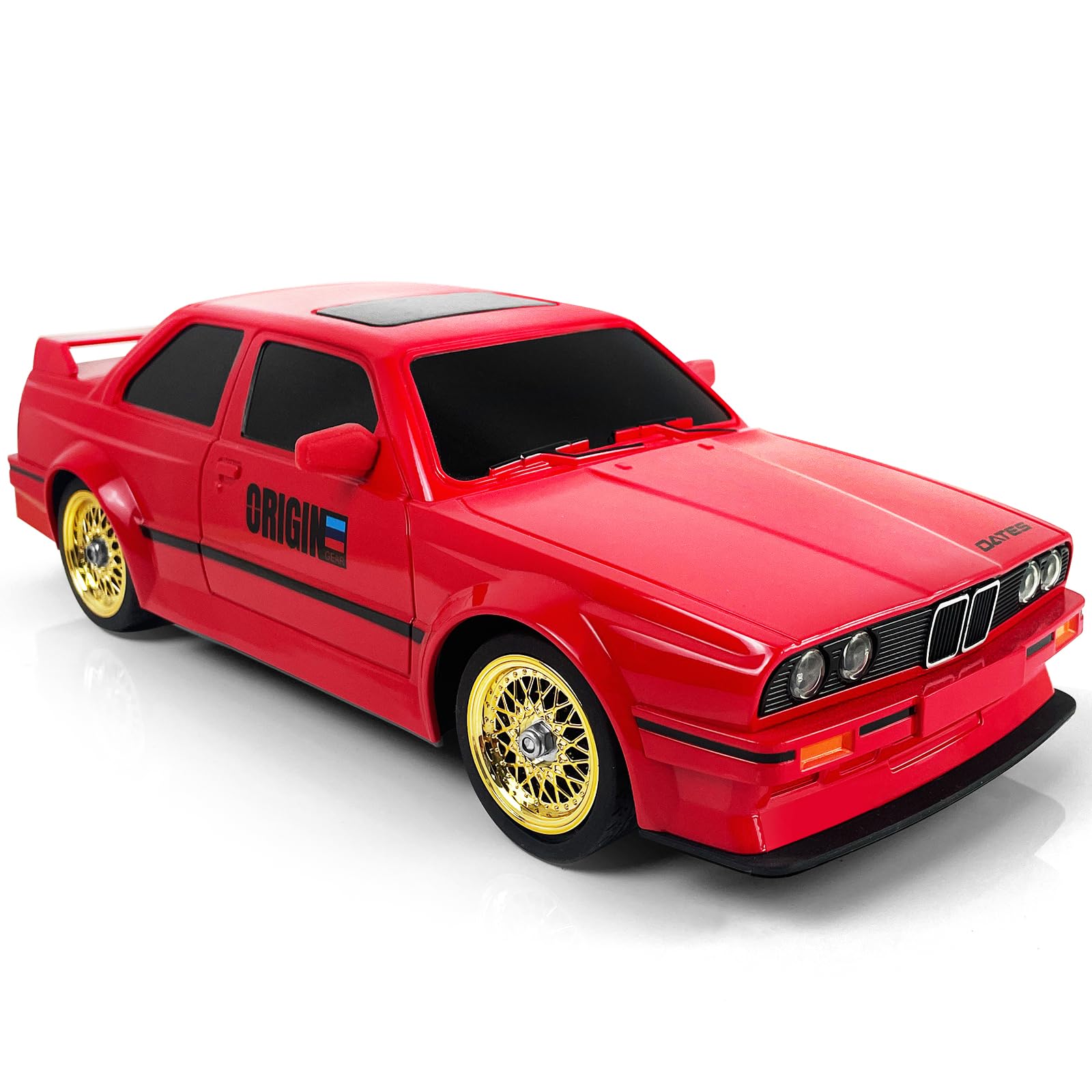 Ruxrcni ancient-style drift car design stands out on display shelves.