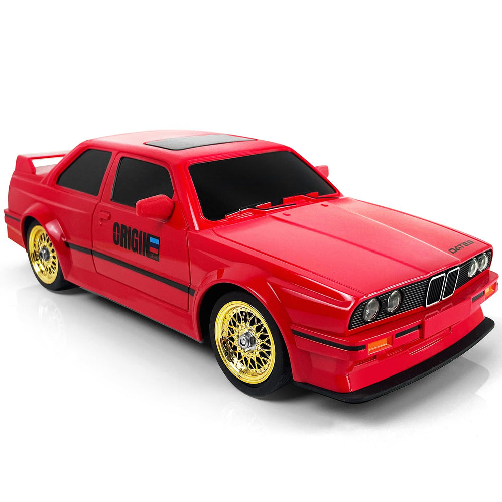 Ruxrcni ancient-style drift car design stands out on display shelves.
