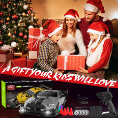 Ruxrcni RC drift car drift tires enable smooth U-turns and spins