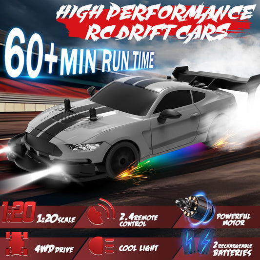 Ruxrcni RC drift car rear lights enhance visibility and style