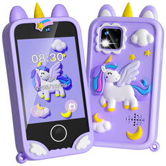 Rvwsx Kids Phone 2.8-inch touchscreen for kid-friendly navigation