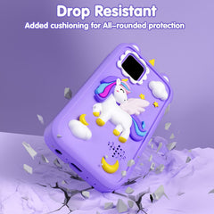Rvwsx Kids Phone silicone case adds drop protection