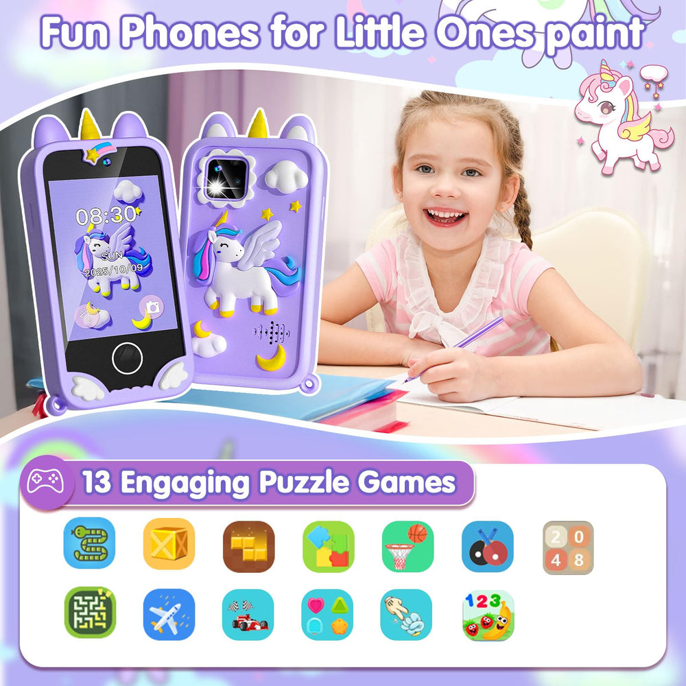 Rvwsx Kids Phone educational games collection to build thinking