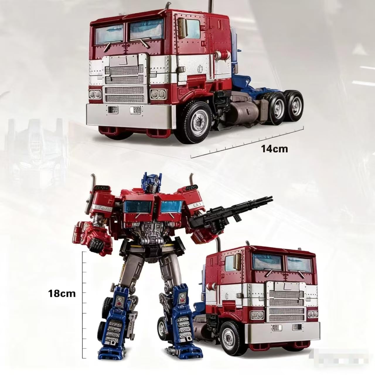 Rwbxq deformation robot toy joints deliver smooth rotation for lifelike poses