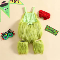 RWYBEIW infant headband completes the monster look with soft comfort