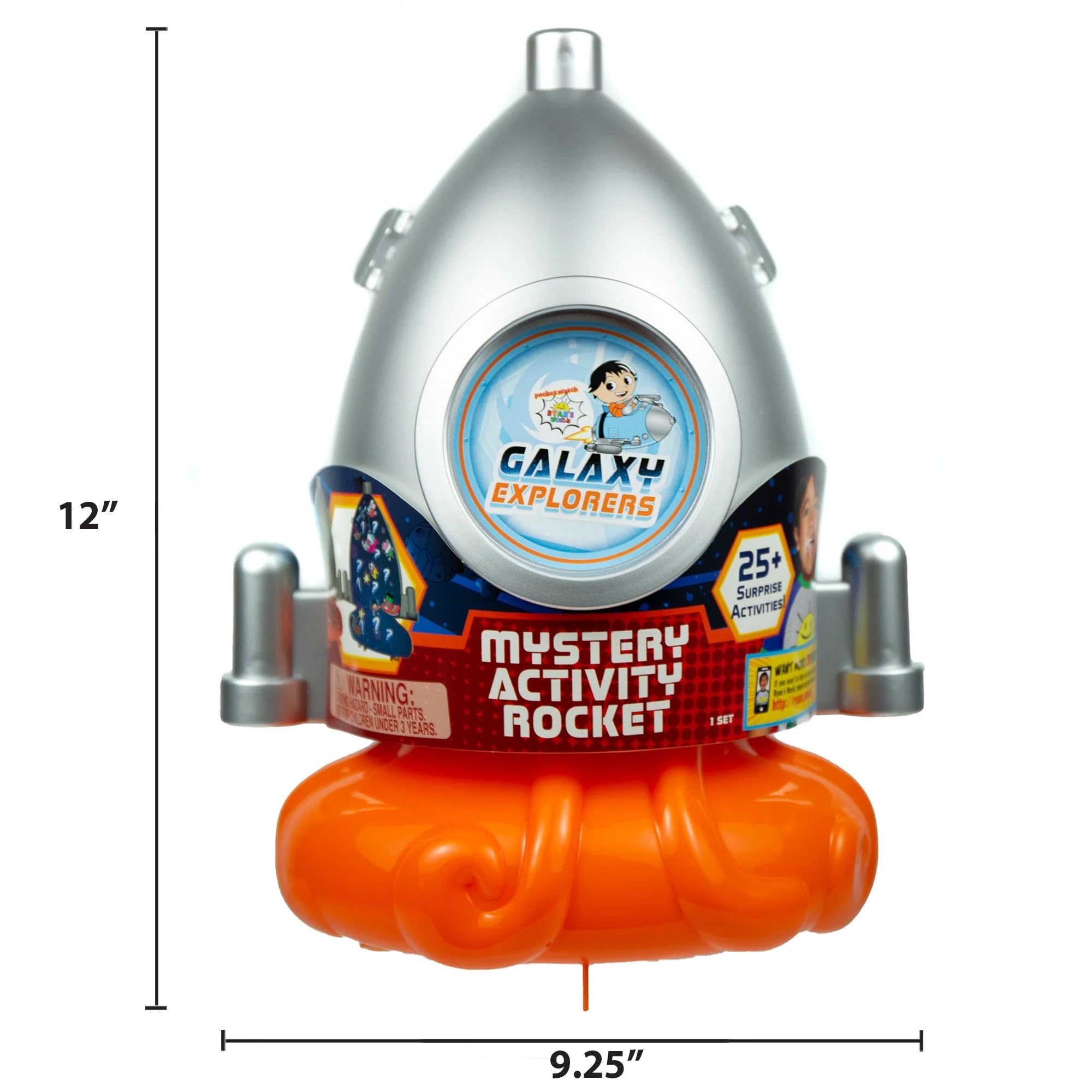 Ryan's World space-team-figures create a vibrant 3D display for playtime