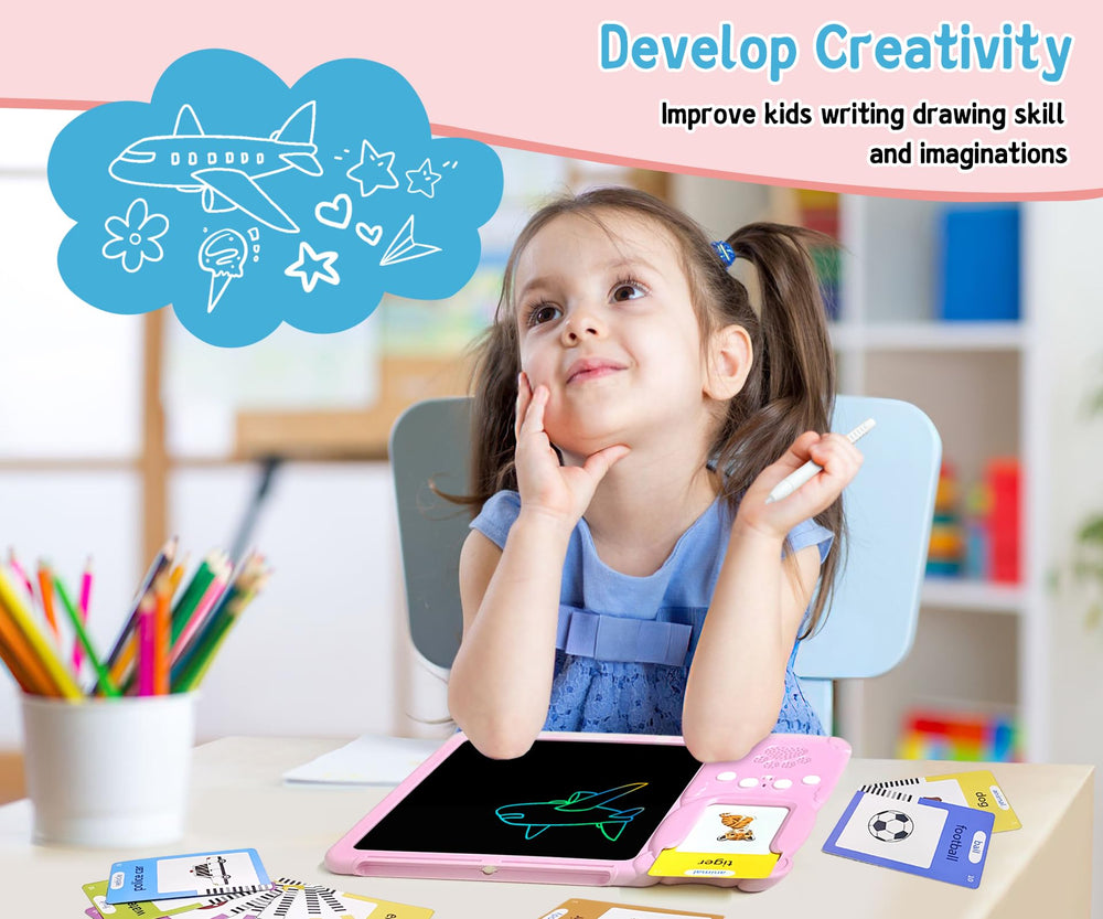 Rylai eraser lock feature enabling safe drawing for toddlers