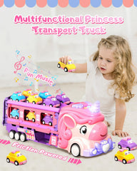 Rymtox LED lights and realistic sounds spark excitement during pretend races.