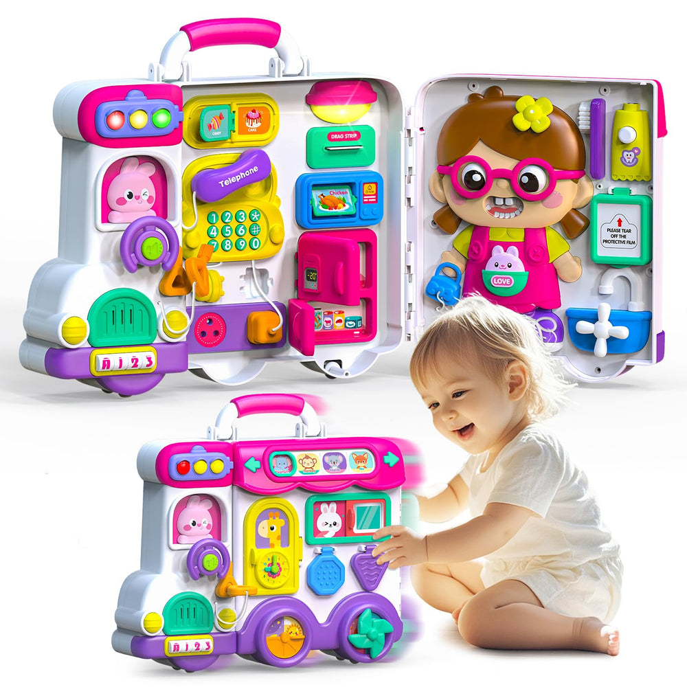 Ryotagift Busy Board: 12-18 month play areas spark exploration