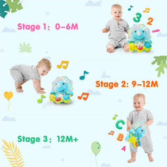 Ryotagift baby bilingual toy switches English and Spanish during play