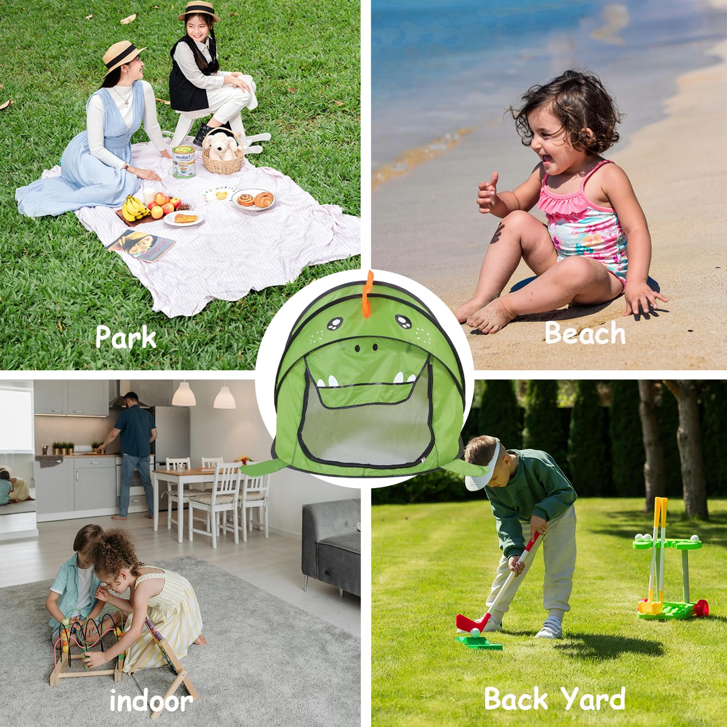 Ryssin kids tent makes a birthday gift option for creative play.