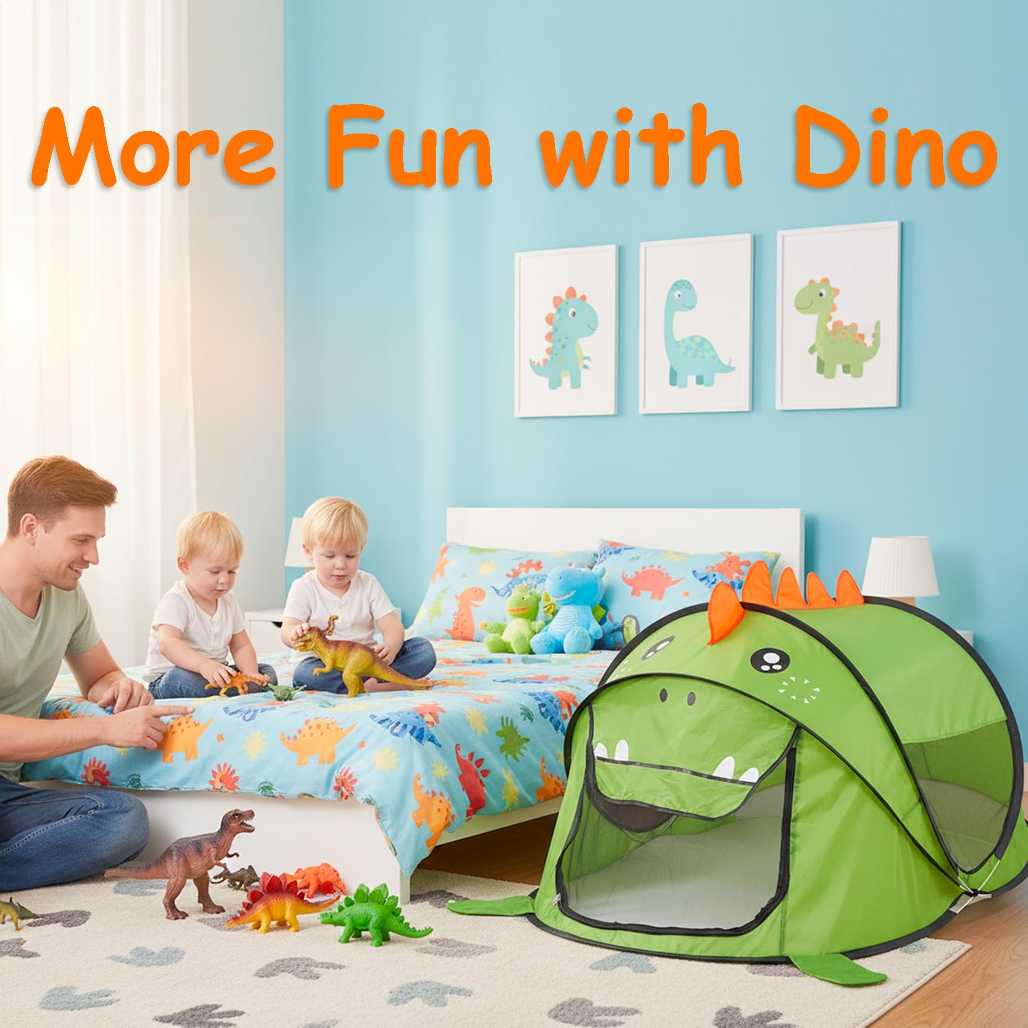 Ryssin foldable play tent with storage bag for portable fun.