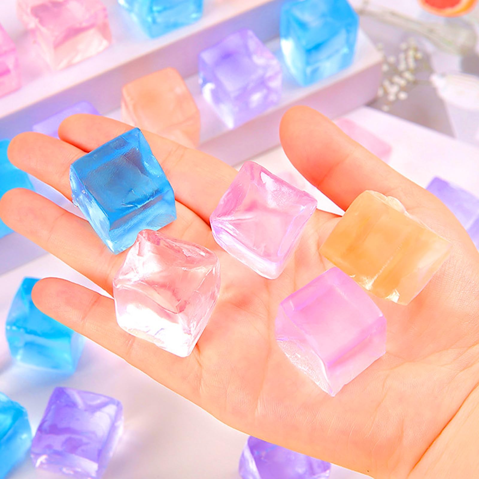 Rytopt compact stress balls cubes for portable relaxation on the go